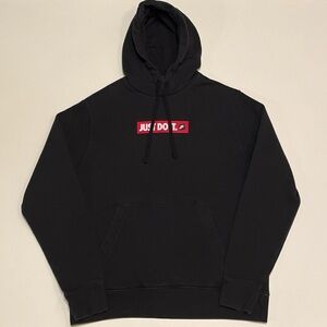 NIKE JUST DO IT BOX LOGO HOODIE (MEDIUM)